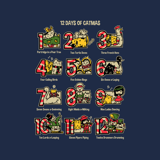 12 Days Of Catmas-mens basic tee-krisren28
