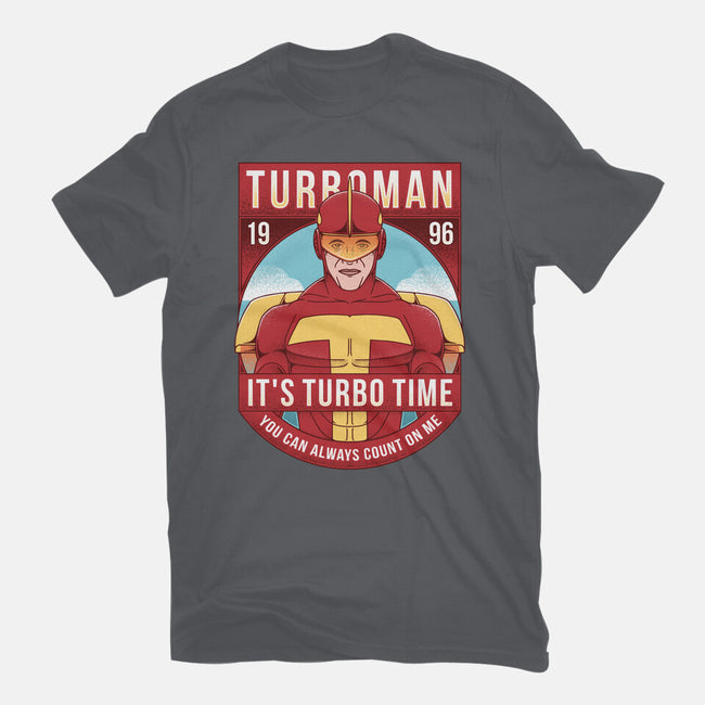 It's Turbo Time-unisex basic tee-Alundrart
