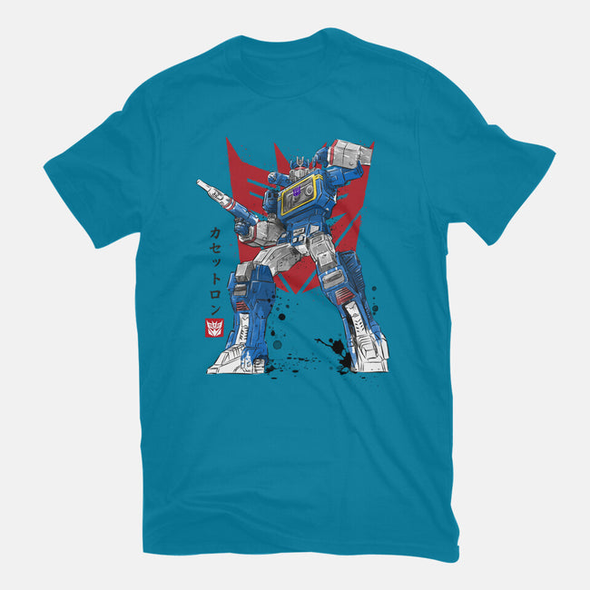 Sound Sumi-E-unisex basic tee-DrMonekers