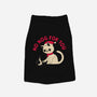 No Nog For You-dog basic pet tank-DinoMike