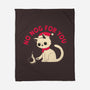 No Nog For You-none fleece blanket-DinoMike