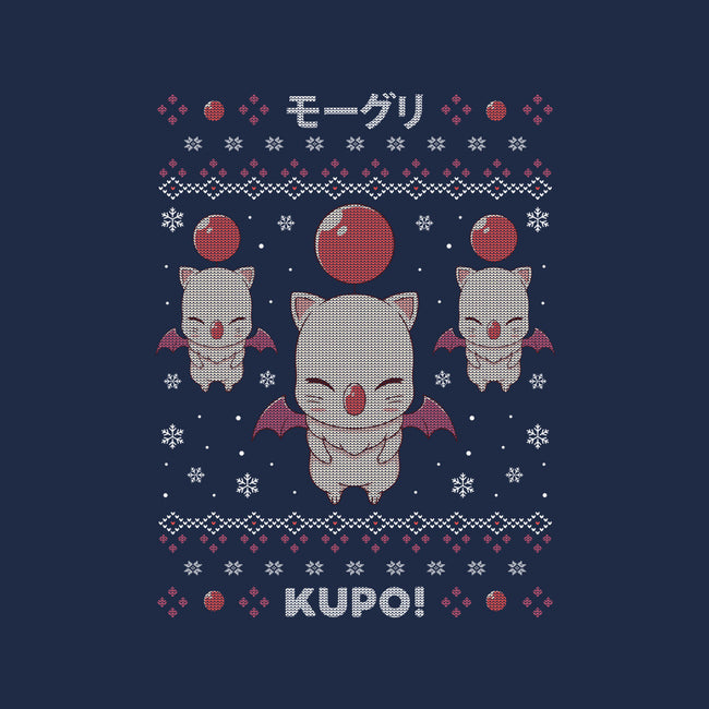 Moogle Christmas-none stretched canvas-Alundrart