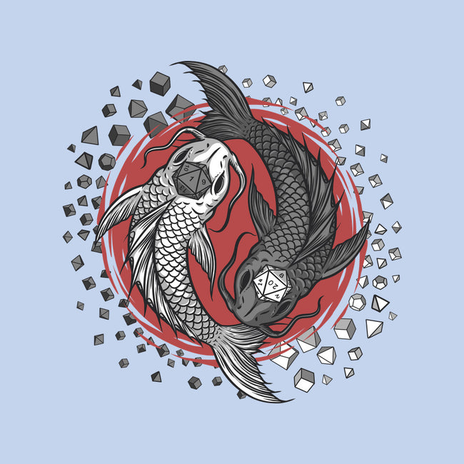 Dice Fish-womens fitted tee-ShirtGoblin