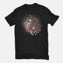 Dice Fish-womens fitted tee-ShirtGoblin