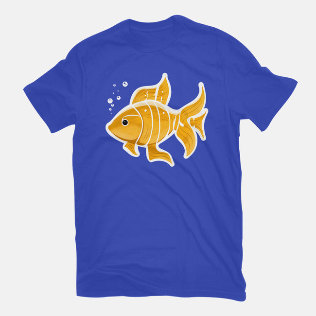 Be A Goldfish-womens basic tee-pahblowe