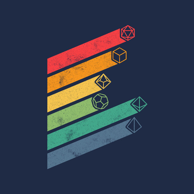 Dice Stripes-none matte poster-ShirtGoblin
