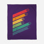 Dice Stripes-none fleece blanket-ShirtGoblin