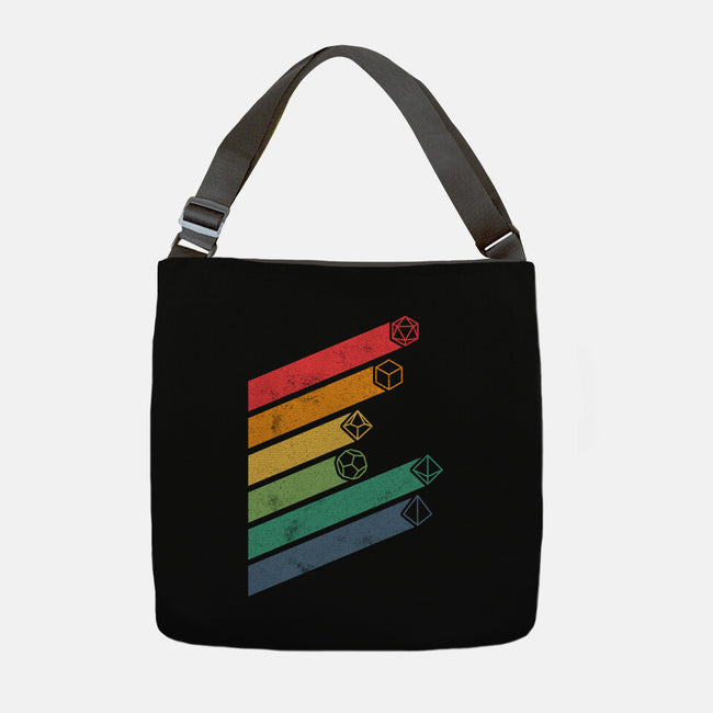Dice Stripes-none adjustable tote-ShirtGoblin