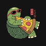 Pizza Turtle-mens basic tee-vp021