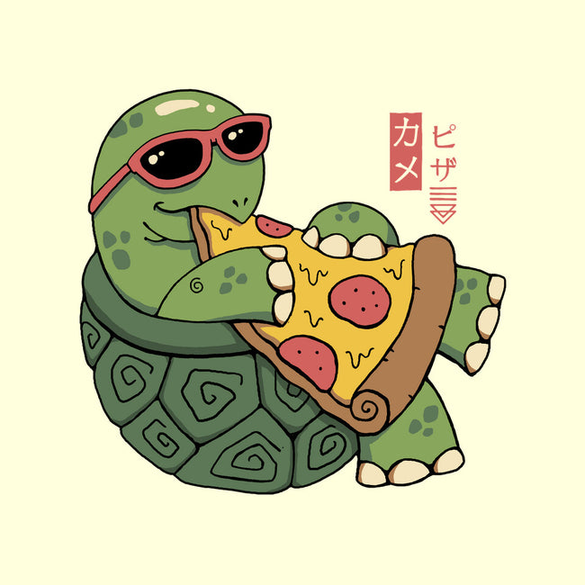 Pizza Turtle-none memory foam bath mat-vp021