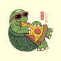 Pizza Turtle-none memory foam bath mat-vp021