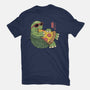 Pizza Turtle-mens basic tee-vp021