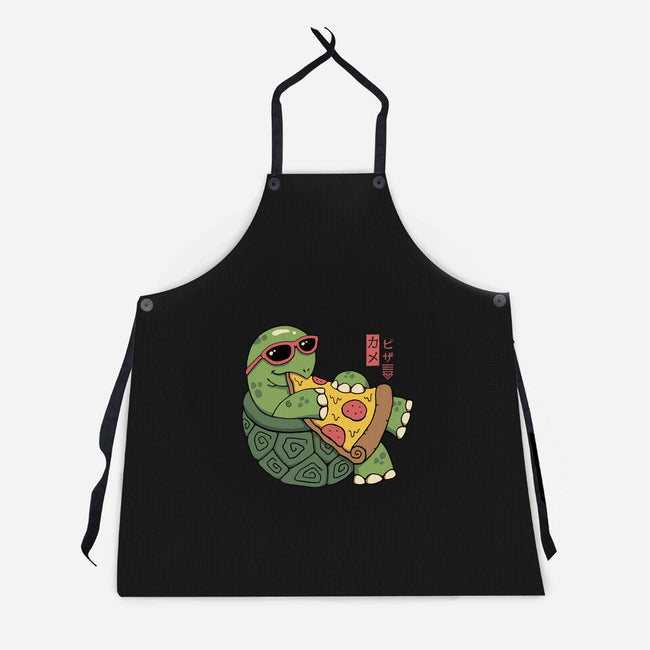 Pizza Turtle-unisex kitchen apron-vp021