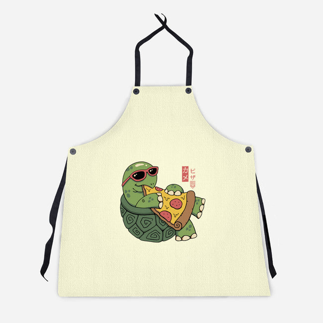 Pizza Turtle-unisex kitchen apron-vp021