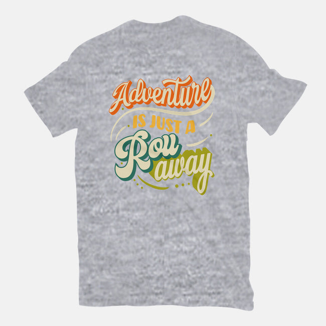 Adventure Is Just A Roll Away-womens fitted tee-ShirtGoblin