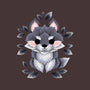 Little Wolf Of Leaves-none memory foam bath mat-NemiMakeit