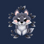 Little Wolf Of Leaves-none memory foam bath mat-NemiMakeit