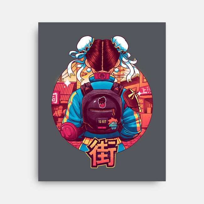Spring Fighter-none stretched canvas-Bruno Mota