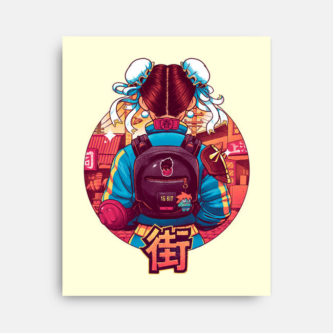 Spring Fighter-none stretched canvas-Bruno Mota