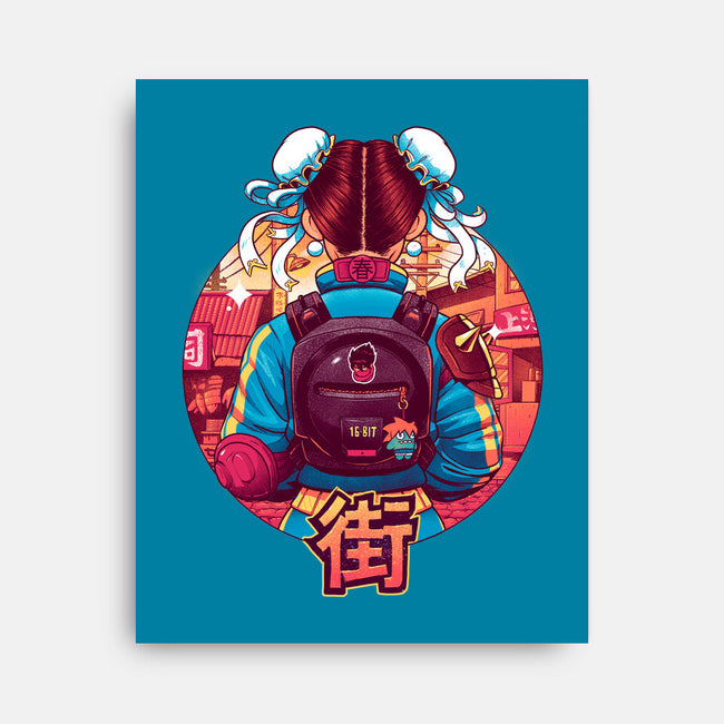 Spring Fighter-none stretched canvas-Bruno Mota