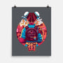 Spring Fighter-none matte poster-Bruno Mota