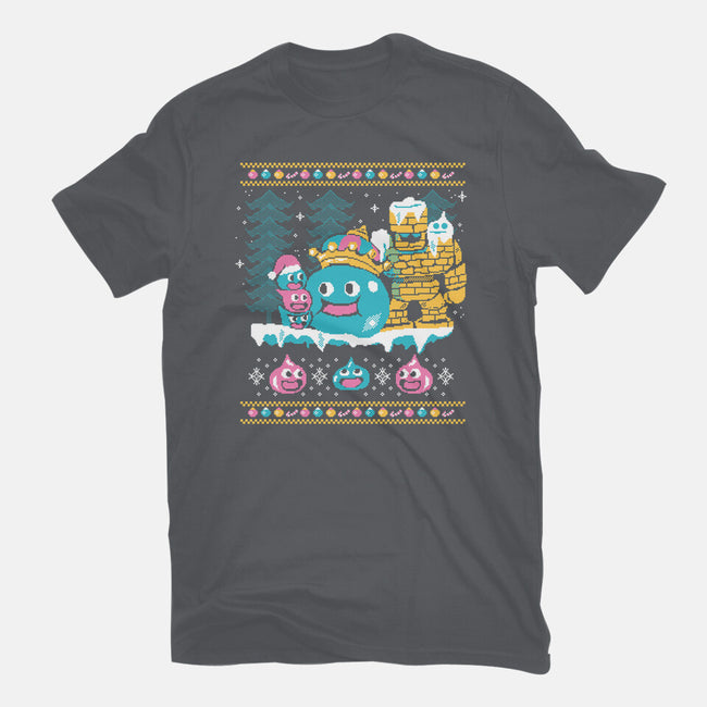 Slimes X-Mas-unisex basic tee-Sketchdemao