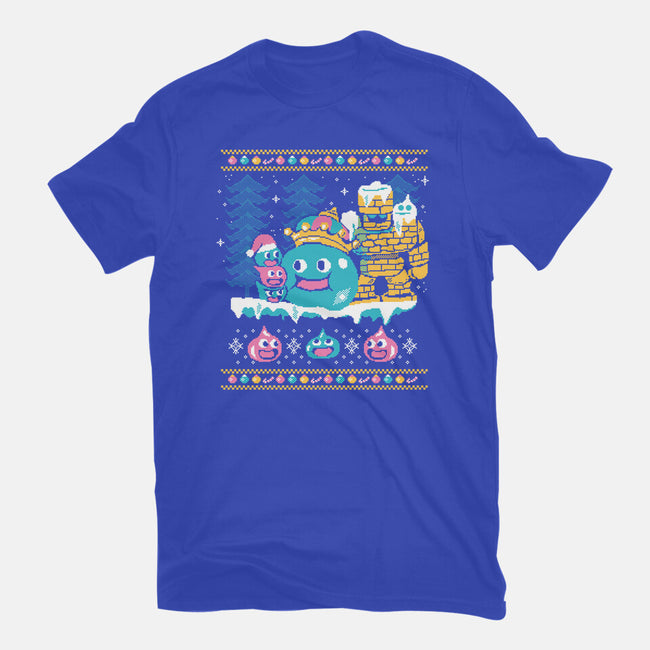 Slimes X-Mas-unisex basic tee-Sketchdemao