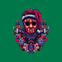 Holidays At The Lake-none removable cover w insert throw pillow-glitchygorilla