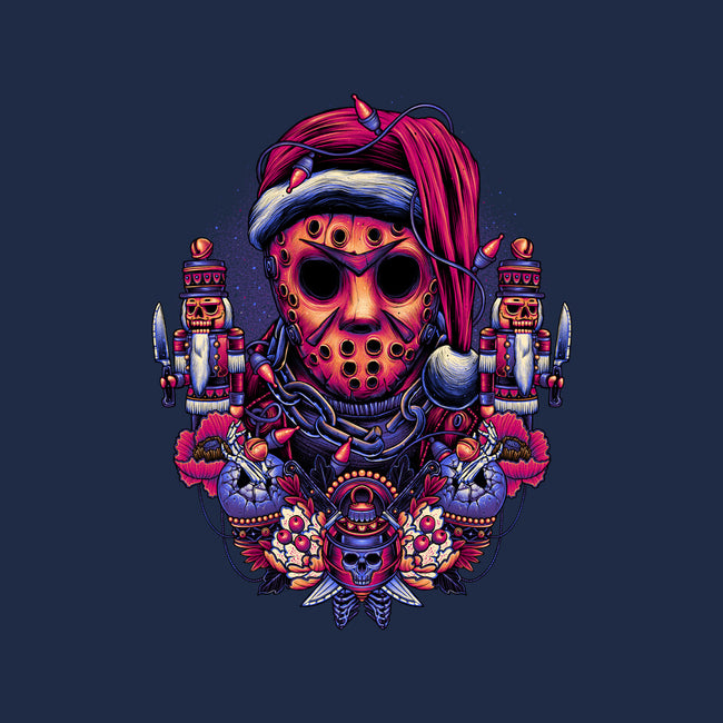 Holidays At The Lake-none removable cover w insert throw pillow-glitchygorilla