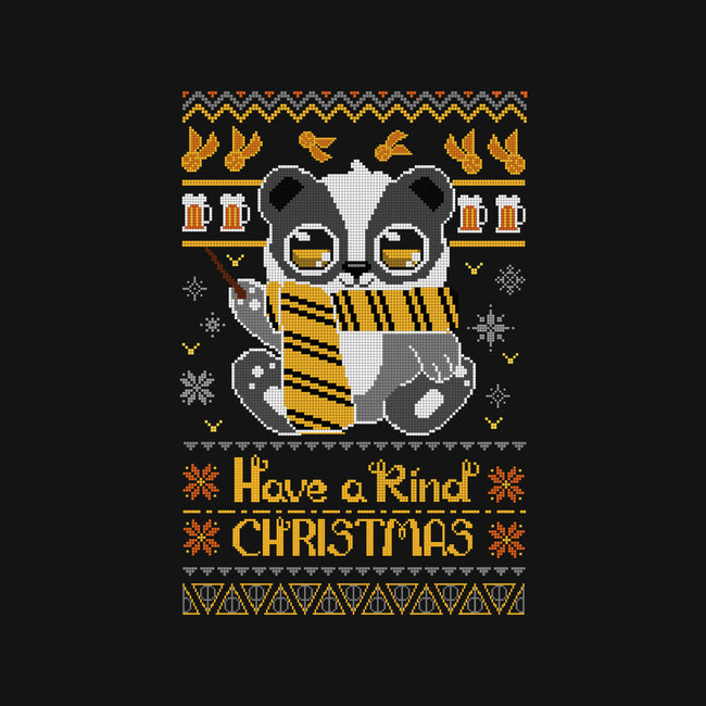 Kind Christmas-none stretched canvas-ricolaa