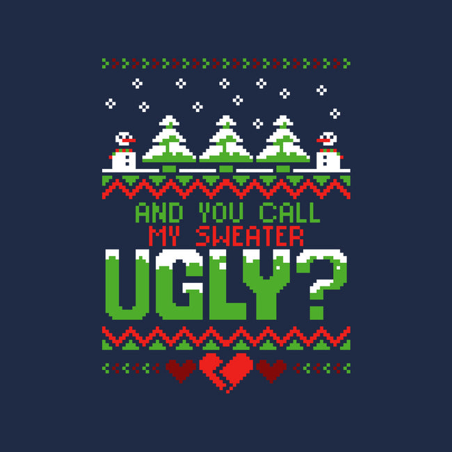You Call Me Ugly?-cat basic pet tank-theteenosaur
