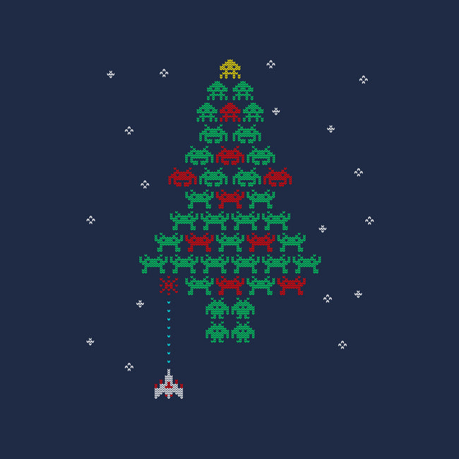 Christmas In Space-womens basic tee-Rogelio