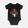 Vivi And Moogle-baby basic onesie-Logozaste
