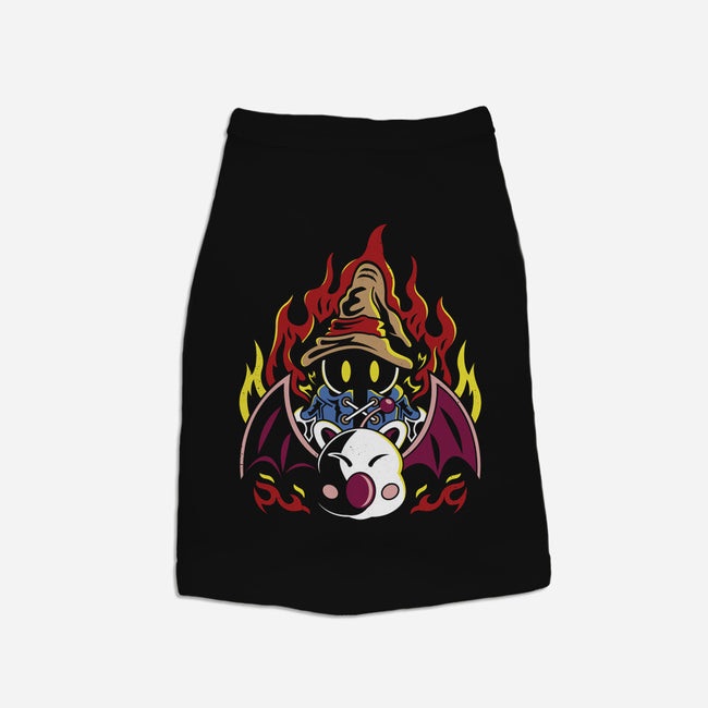 Vivi And Moogle-cat basic pet tank-Logozaste