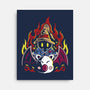 Vivi And Moogle-none stretched canvas-Logozaste