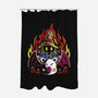 Vivi And Moogle-none polyester shower curtain-Logozaste