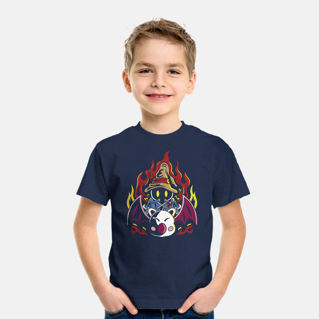 Vivi And Moogle-youth basic tee-Logozaste