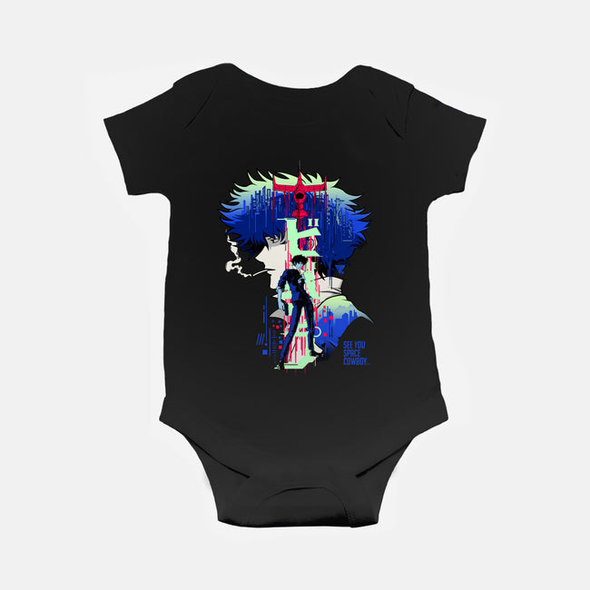 See You Bebop-baby basic onesie-silentOp