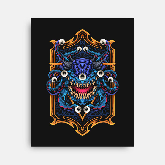 The Beholder-none stretched canvas-ShirtGoblin