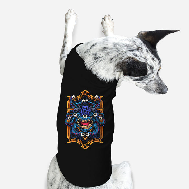 The Beholder-dog basic pet tank-ShirtGoblin