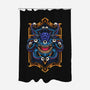 The Beholder-none polyester shower curtain-ShirtGoblin