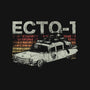 Retro Ecto-1-none stretched canvas-fanfreak1