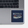Retro Ecto-1-none glossy sticker-fanfreak1