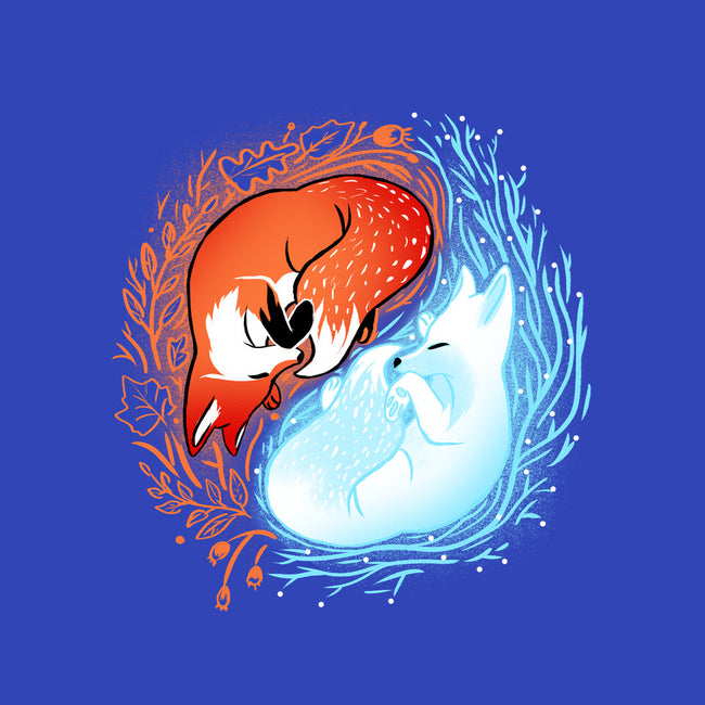 Autumn And Winter Fox-none matte poster-IKILO