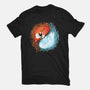 Autumn And Winter Fox-mens heavyweight tee-IKILO