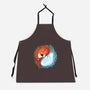 Autumn And Winter Fox-unisex kitchen apron-IKILO
