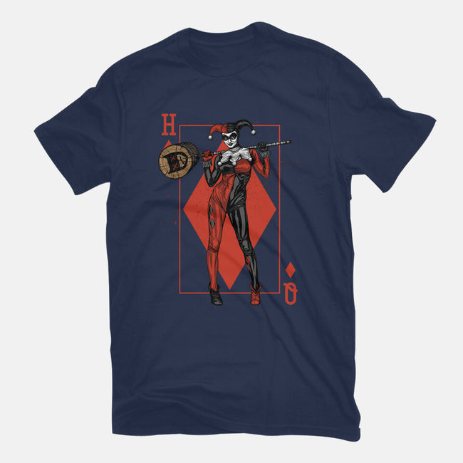 The Queen Of Gotham-womens fitted tee-Six Eyed Monster
