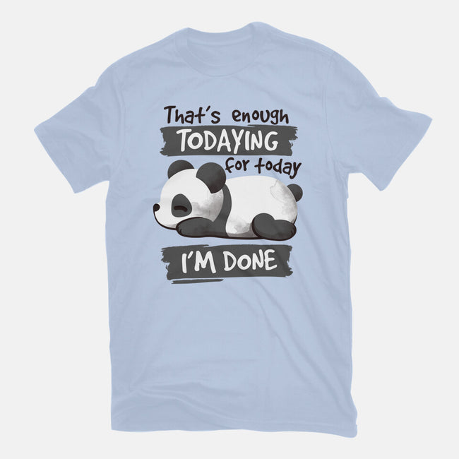 Enough Todaying-unisex basic tee-NemiMakeit