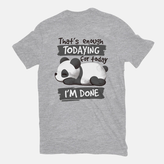 Enough Todaying-unisex basic tee-NemiMakeit
