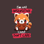Insensitive Red Panda-none fleece blanket-NemiMakeit